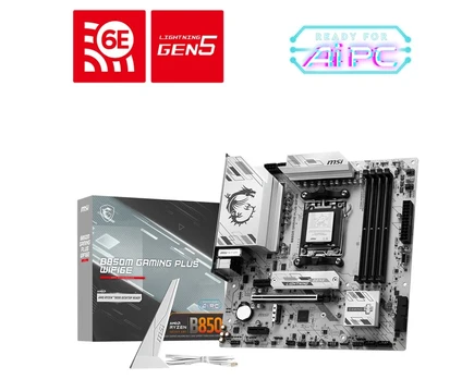 MSI B850M GAMING PLUS WIFI6E AMD B850 AM5 lizdas „micro ATX“