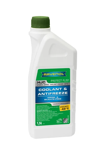 Aušinimo skystis RAVENOL HJC Premix -40°C Protect FL22 1,5L