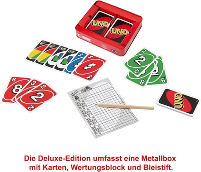 Uno Deluxe kortų žaidimas