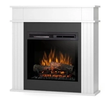DIMPLEX TETLIN WHITE 23 XHD pastatomas elektrinis židinys su apdaila
