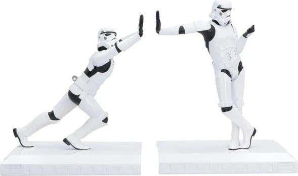 Nemesis Now Nemesis - Stormtrooper Working Hard Hardly Working Bookends