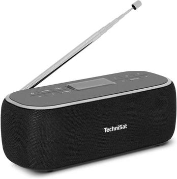 TechniSat nešiojamas Bluetooth garsiakalbis su DAB+/FM radiju, 6 W, VIOLA BT 1