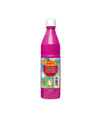 Skystas guašas buteliuke JOVI, 500 ml, rožinė sp.
