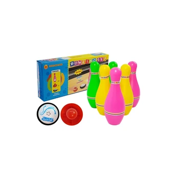 Lean Toys Boulingo rinkinys su lemputėmis