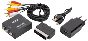 Sinox RCA/Scart adapteris prie HDMI