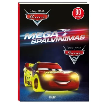 Knyga RATAI. MEGA SPALVINIMAS