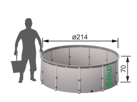 Talpos lietaus vandeniui EKUD 2500 l