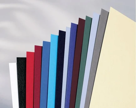 GBC Viršeliai LeatherGrain A4 juodi (CE040010)