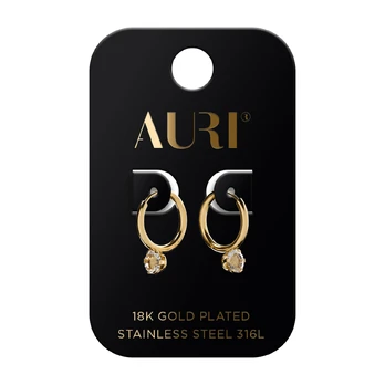 AURI 18K GOLD PLATED auskarai