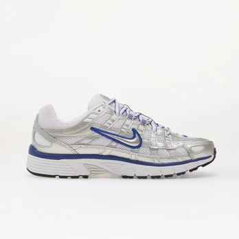 Nike P-6000 White/ Metallic Silver-Old Royal-Black - Dydis 44.5 (BV1021-111 Laisvalaikio batai)