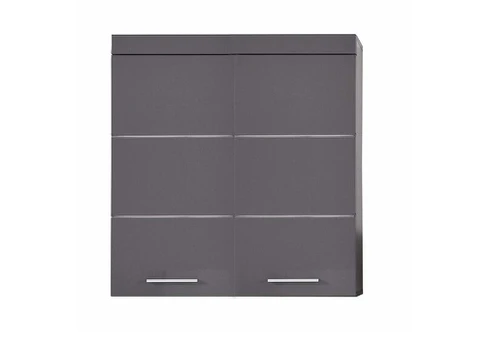 Sieninė spintelė Trendteam Amanda, 73x23x77 cm, pilka
