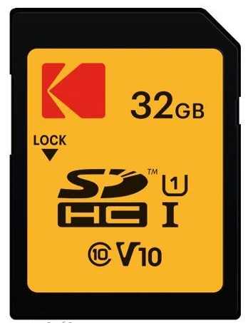 Kodak SD 32GB UHS1 U1 V10 Premium EKMSD32GHC10K