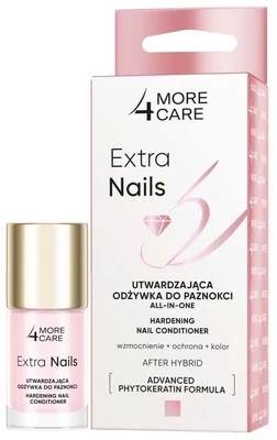 Nagų stiprinimo priemonė Long 4 Lashes More4Care Extra Nails All-In-One, 10 ml