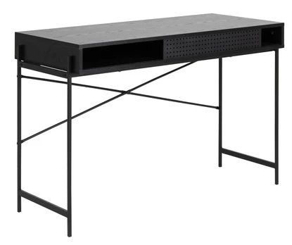 Stalas Home4you Angus AC90079, juodas