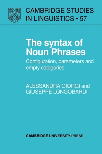 Syntax of Noun Phrases