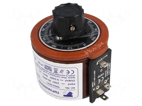 Variable autotransformer | 230VAC | Uout: 0÷260V | 1A | 1.6kg
