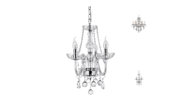 Pakabinamas Šviestuvas „Crystal Chandalier 2“
