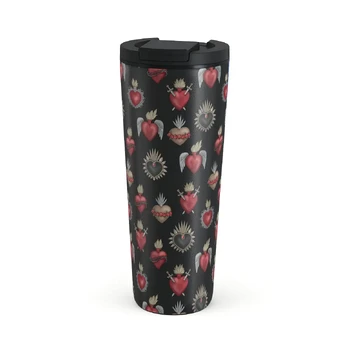 Sworn Hearts - Travel Mug, 700 ml / Flap