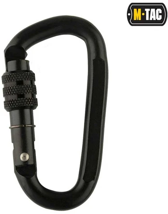 M-Tac karabinas 10 cm plieno juodas