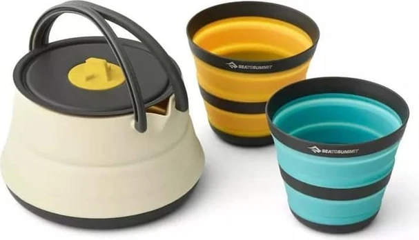 Sea To Summit Frontier UL ultra-light folding kettle set for 2 persons/3 items