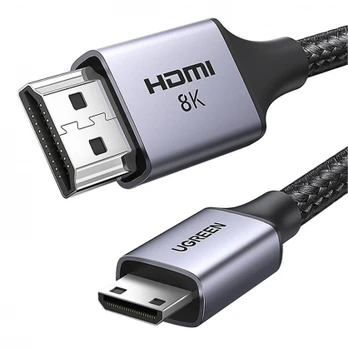 Mini HDMI cable - HDMI Ugreen HD163 8K 2m - gray