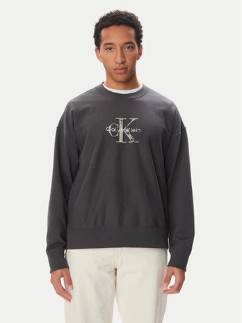 Calvin Klein Jeans Džemperis LV04RH207G Juoda Regular Fit
