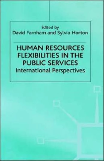 Human Resources Flexibilities in the Public Services