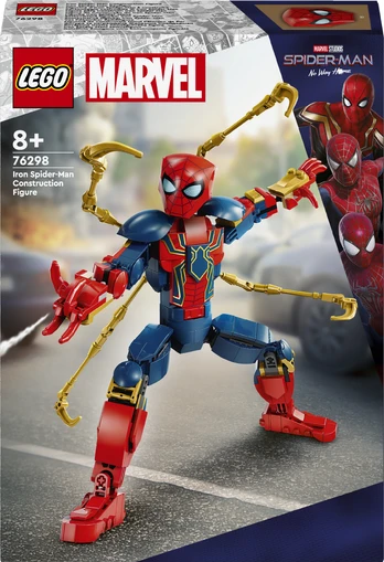 LEGO Marvel 76298 Geležinio Žmogaus voro konstruojama figūrėlė