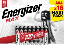 ENERGIZER POWER AAA 16 PACK HANGING kaina