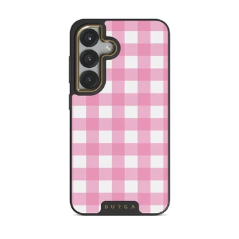 Think Pink - Samsung Galaxy S25 Plus Case, Elite Dark (Magnetic) / Gold