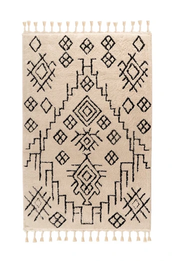 Kilimas Loris 525, 160x230 cm, baltas