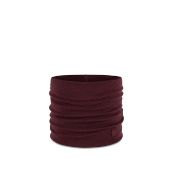 Buff Heavyweight Merino Wool Solid Garnet Kaklo mova