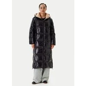 ViCOLO Pūkinė striukė TS0025 Juoda Regular Fit