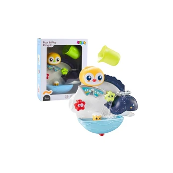 Interactive Water Bath Toy Penguin Whale