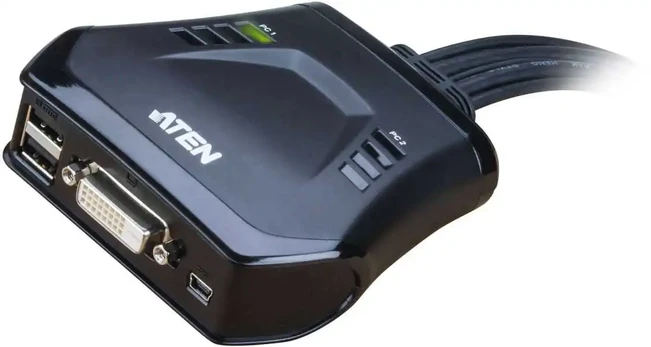CS-22D 2-Port USB DVI KVM Switch