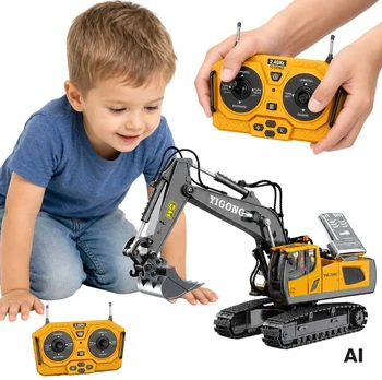 WOOPIE Remote Controlled Large Construction Excavator
