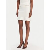 Guess Mini sijonas W6RD75 Z4422 Écru Regular Fit