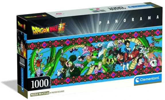 Clementoni CLE puzzle 1000 PanoramaComp. DragonBall 37058