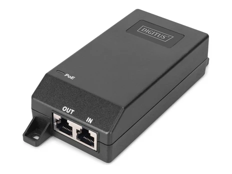 DIGITUS Gigabit Ethernet PoE+ Injektor 802.3at