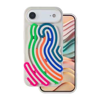 Dėklas Telforceone DIY Snake case for iPhone 17 Air 6,6' beige