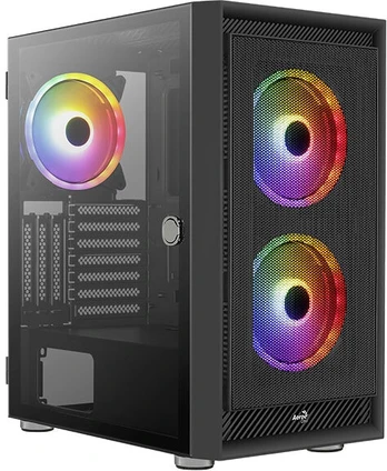 Korpusas AeroCool Graphite, juoda