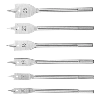 Grąžtas Top Tools Puupuuri kompl. 6tk 10, 12, 16, 18, 20, 25mm