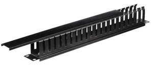 Komutacinė panelė Netrack 19"/1U, juoda