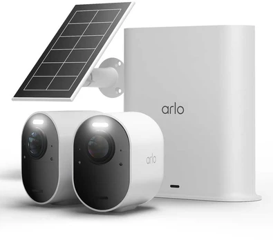 Šakotuvas Kamera IP Arlo Ultra 3 Security Camera 2-cam kit + Solar Panel (VMC5250-111EUS)