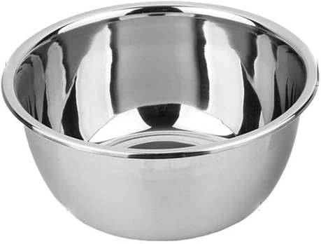 Nerūdijančio plieno metalinis virtuvinis dubuo, 28 cm, tvirtas