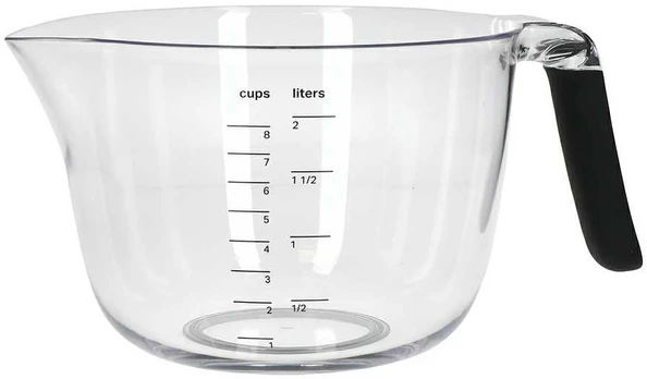 Kitchenaid Culinary Tools KitchenAid miska su miarką laikikliu 2L Onyx Juodas