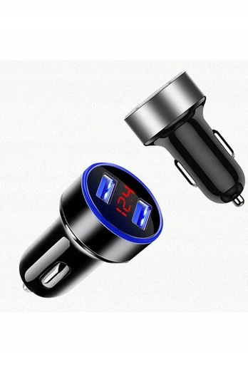 Automobilinis įkroviklis 24w, 2 Usb