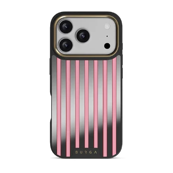 Strawberry Jam - iPhone 17 Pro Case, Elite Mirror (MagSafe) / Gold