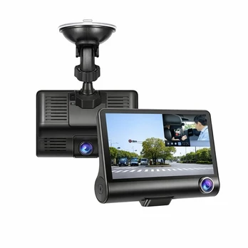 TechPro vaizdo registratorius automobiliui, 4" ekranas, 1 vnt.