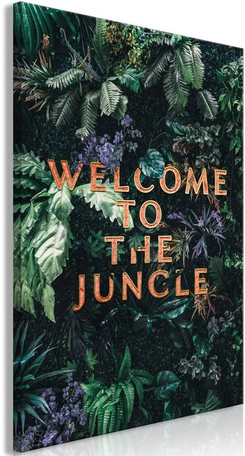 Artgeist Paveikslas - Welcome to the Junge (1 Part) Vertical